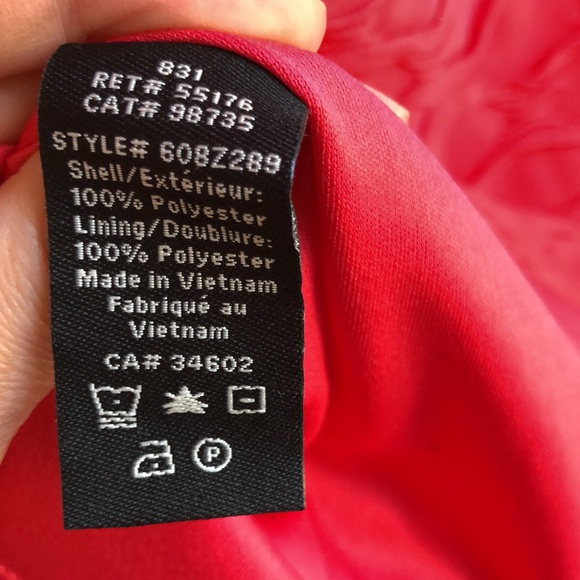 Jessica fuchsia dress size 4 - Picture 7 of 7